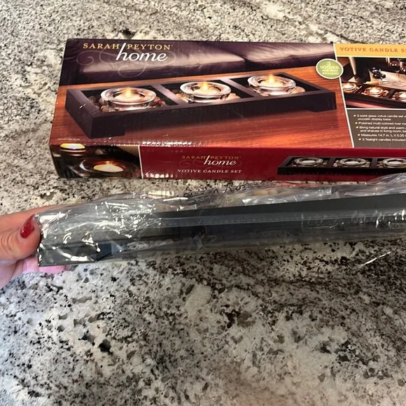 New Sarah Peyton Votive Candle Set - Picture 11 of 14